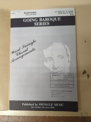 J.S Bach:Badinerie In B minor:Vocal Score:Piano,String Bass,Percussion Part