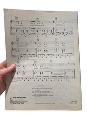 #137 Supertramp Take The Long Way Home 1979 Vintage Sheet Music Breakfast