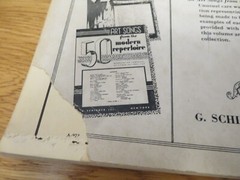 56 Songs You Like to Sing (1937) Paperback G. Schirmer, Inc. 200 Pages
