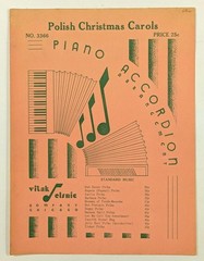Polish Christmas Carols no. 3366 (1939) Vintage Vitak-Elsnic Sheet Music