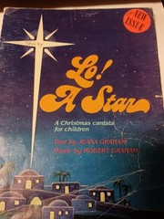 Lo! a Star Jeana Graham Vintage Childrens Choral Music Book Religious E10