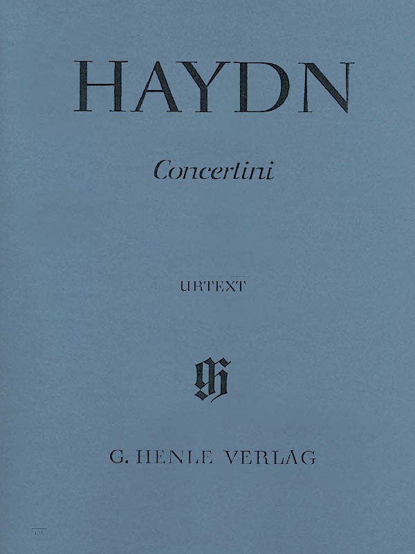 Haydn Concertini Piano with 2 Violins Cello Henle Urtext Sheet Music Book