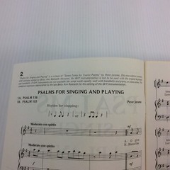 Psalms for Singing and Playing Jerome Choral Octavo Sheet Music Unison