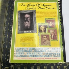 Franz Schubert – 1972 – Best Loved Original Works – Charles Hansen Songbook
