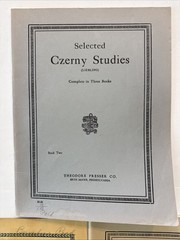 Vintage Lot Of 5 Czerny Piano Study Book Lot Schirmer Theodore Presser Set