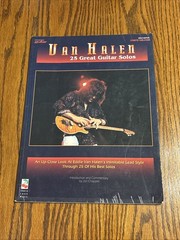 25 GREAT GUITAR SOLOS – Eddie Van Halen – Cherry Lane Music Tab Book Used