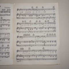 Vintage Lauren Wood « Please Don&rsquo;t Leave » Music Sheet Piano Vocals Guitar Chords