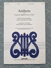 Anthem With I Sing The Mighty Power Of God SATB Gloria Gaither (Word Music 1989)