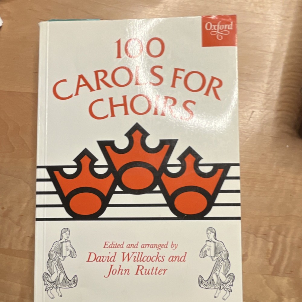 Oxford University Press 100 Carols for Choirs Choir Holiday Song Book