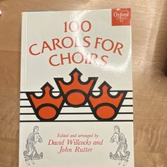 Oxford University Press 100 Carols for Choirs Choir Holiday Song Book