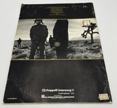 The Joshua Tree by U2 Songbook 1987 Chappel Music England Piano Vocals Guitar