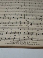 Girl&rsquo;s Glee Club Antique Sheet Music Song Book 1910&rsquo;s J.S. Fearis Female Voices