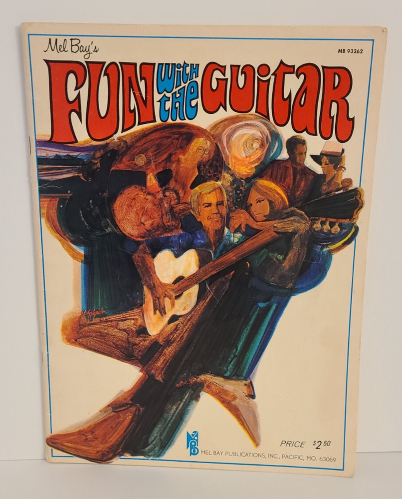 Vintage Mel Bay Fun with the Guitar Instructional Book 1970