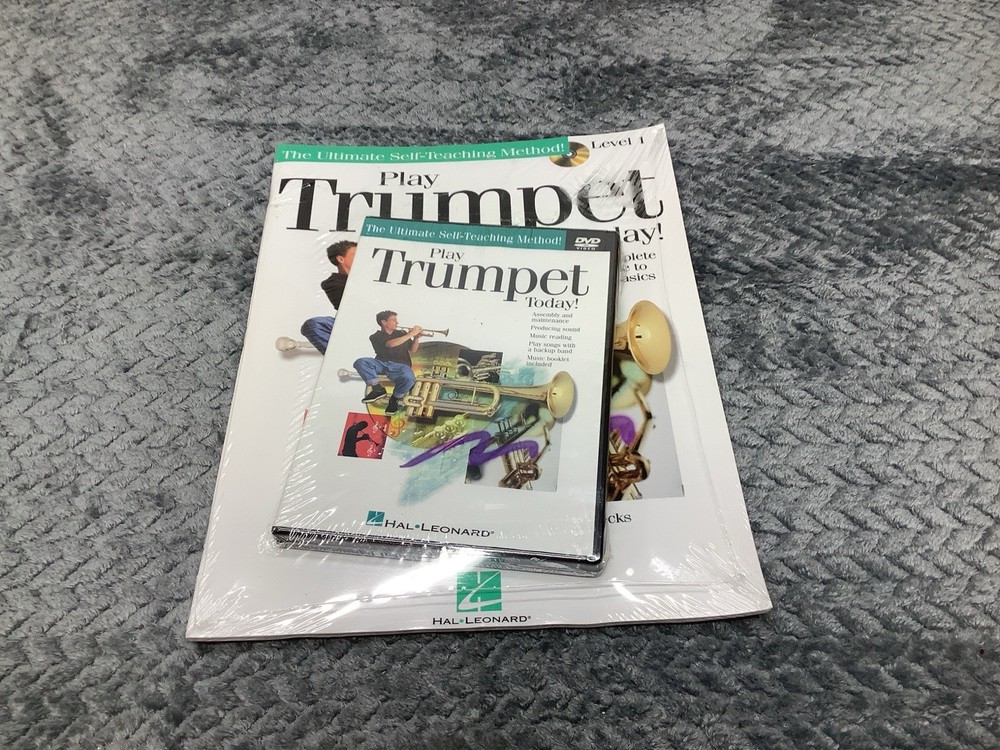 Play Trumpet Today Beginner&rsquo;s Pack Book/CD/DVD Instructional Set Sealed