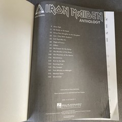 Iron Maiden Anthology Music Transcriptions Notes And Tablature Booklet