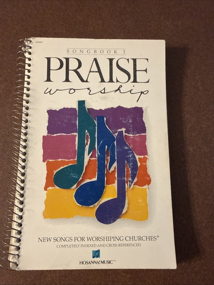 Integrity’s Hosanna! Praise Worship Songbook 3 Choruses Hymns 1989 Spiral Bound