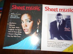 Mixed Lot Sheet Music Magazine Standard Edition 1987 Piano Guitar (7) 1986 (2)
