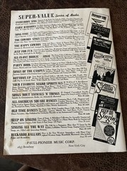 64 Ukulele Melodies Sheet Music Book 1950 Paull Pioneer Music Chords Piano Acc.