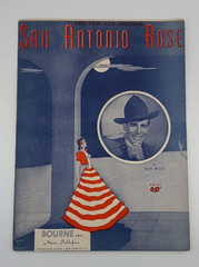 Irving Berlin Inc Sheet Music San Antonio Rose Bob Wills 1940 Paper Ephemera