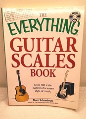 The Everything Guitar Scales Book By Marc Schonbrum With CD 248 Pgs (BS)