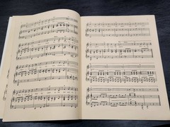 vintage 1957 sheet music songbook for the musical « The Music Man » by Meredith…