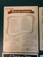 Vtg Lot 5 Sheet Music- He, Four Strong Winds, Three Little Girls Blue, Show Bus.