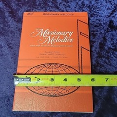MISSIONARY MELODIES Emphasizing World Evangelism LILLENAS Song Book 1966 PB