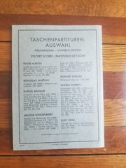 PHILHARMONIA Pocket Scores WEBERN Symphonie Op. 21 No. 368 Austria