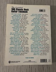 The Essential 100 Classic Rock Guitar Fakebook~ Guitar Tab Edition~1997