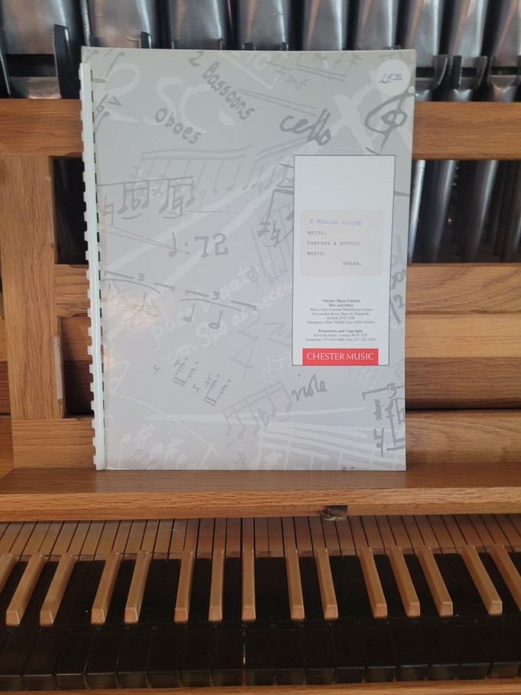 * Guy Weitz: Fanfare & Gothic March; organ (Chester)