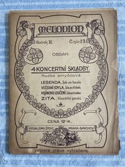 VTG Czech Orchestration Melodion Emil Stolc 1st Ed Set + Hand Written Parts RARE