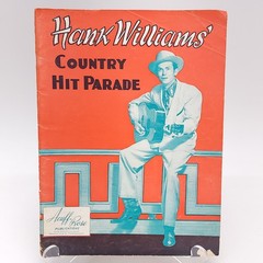 Hank Williams Country Hit Parade Sheet Music Song Book Acuff Rose 1950s