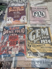 Vintage 1910&rsquo;s-1940&rsquo;s Large Sheet Music Lot Of 220+ Mainly early, Rag WW1 girls