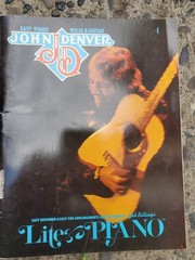 3 John Denver Songbooks 1 For Organ 2 For Piano Guitar Vocal / Greatest Hits Mor