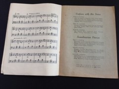 FOLK DANCES FROM MANY LANDS Vintage Classic Music Songs Booklet LING 4th Series