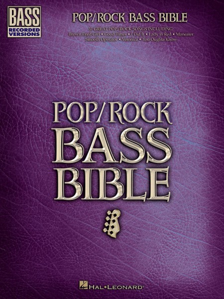 Pop Rock Bass Bible Sheet Music Bass Recorded Versions NEW 000690747