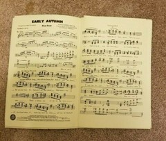 1952 EARLY AUTUMN Fox Trot Larry Clinton Sheet Music Ralph Burns Multiple Parts