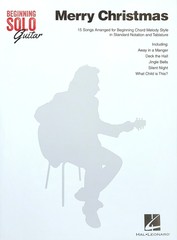 Merry Christmas- Beginning Solo Guitar