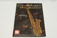 Saxophone Contemporary Praise & Classical Music Music Book Lot of 2