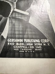 1935 Porgy and Bess SUMMERTIME Sheet Music George Gershwin A Minor/B Minor
