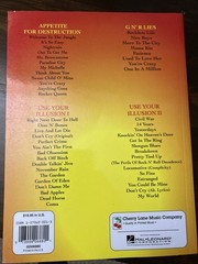 Guns&rsquo;n Roses for Easy Guitar by Cherry Lane Music Book Tab Multiple Albums Songs