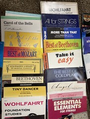 Various Piano-Violin-Guitar Music Books/Sheets 35 Pieces