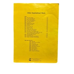 Scott Wesley Brown 1978 This Is The Day (A Wedding Song) Sheet Music Vintage