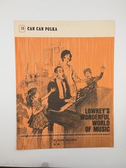 Vintage 1967 Can Can Polka Sheet Music Lowrey Organ Zeb Billings