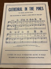 Vintage Sheet Music “Little Brown Gal” 1935 Irving Berlin Piano Vocal B1