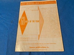 Sheet Music Booklet 20 All Time Hit Paraders No 29 Trumpet Clarinet Sax Loc OB