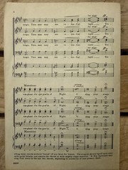 O Sing Your Songs (for mixed voices, acapella) (1943 Sheet Music)