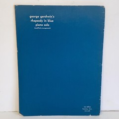 Vintage 1940 George Gershwin&rsquo;s Rhapsody In Blue Piano Solo Sheet Music