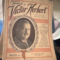 M. Witmark & Sons Album of Songs Victor Herbert Sheet Music Song Book NY