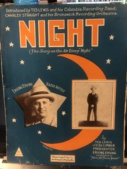 1926 Odd Milwaukee Wisconsin sheet music ‘NIGHT’